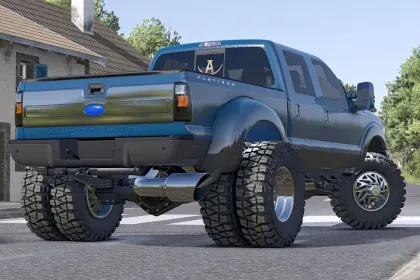 Форд F-350 2016 для Farming Simulator 25 — 5
