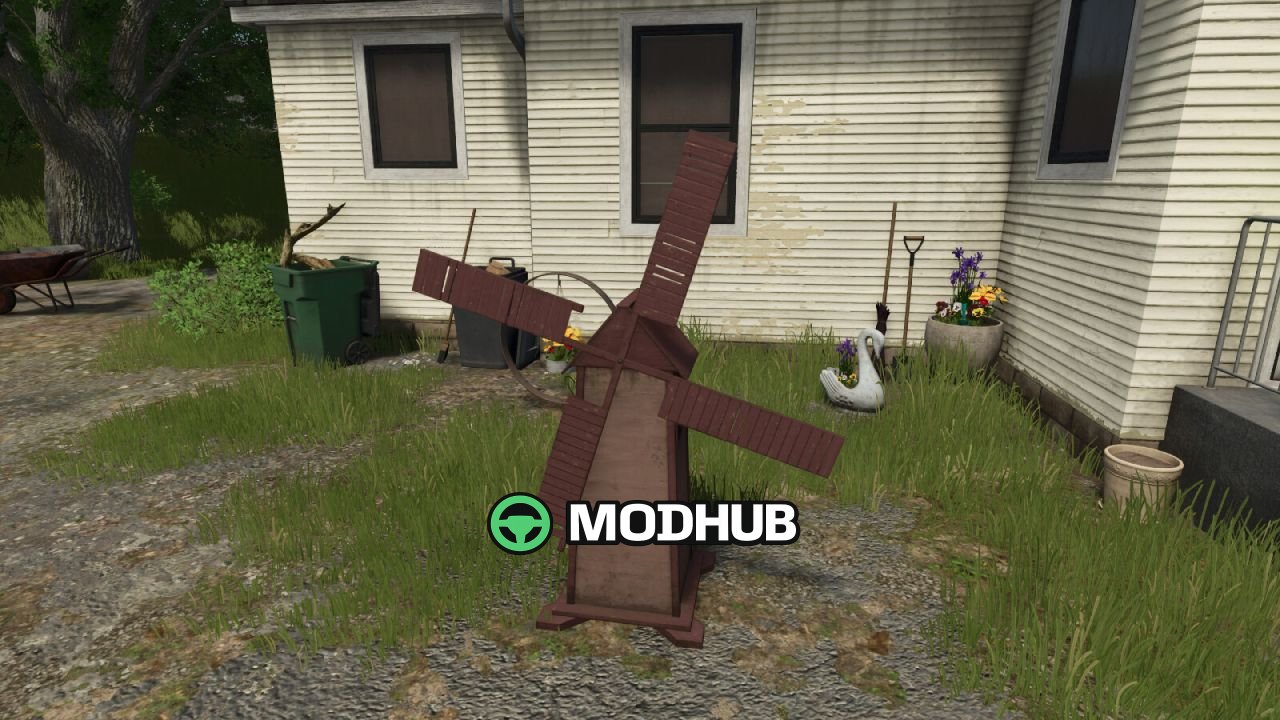 Garden Windmill V1.0 for FS25