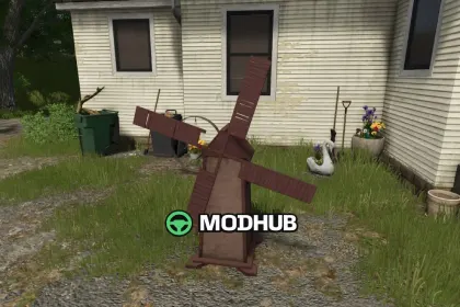 Garden Windmill V1.0 for FS25 — 2