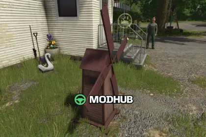 Garden Windmill V1.0 for FS25 — 3