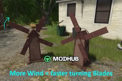 Garden Windmill V1.0 for FS25 — 4