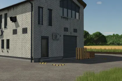 Ефективна Фабрика Empty Pallet And Box Production — Порожні Піддони та Ящики для FS25 — 3