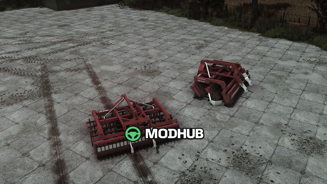 Культиватор Agromasz Expom Orlik 3m V1.0 для FS25