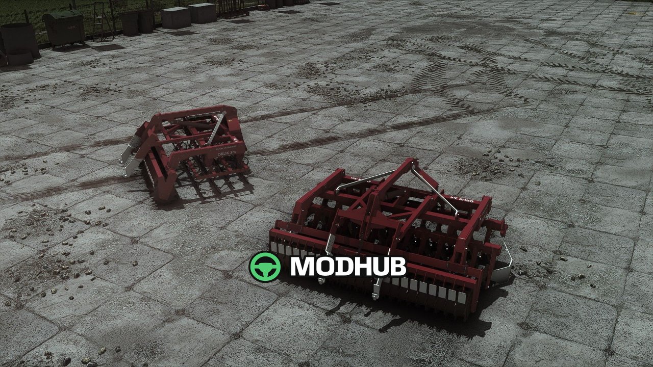 Культиватор Agromasz Expom Orlik 3m V1.0 для FS25