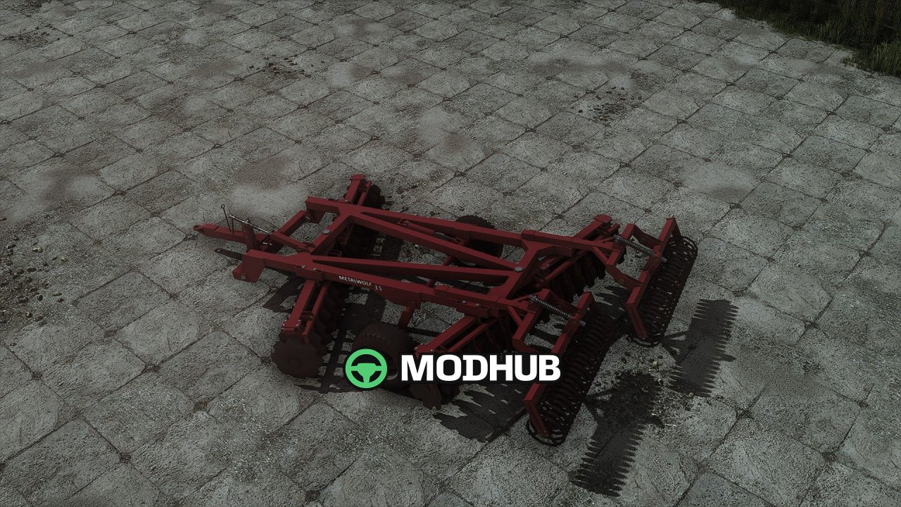 Причіп Metalwolf 3.5M V1.0 для FS25