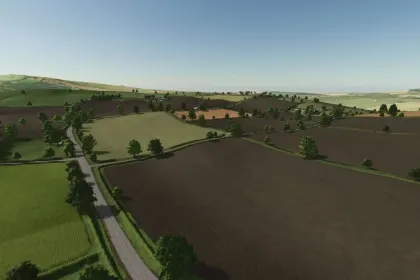 Карта Glanrhyd для Farming Simulator 25