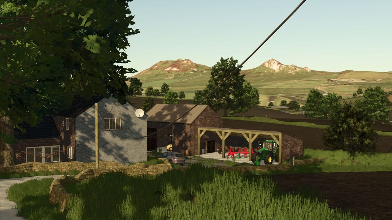 Карта Glanrhyd для Farming Simulator 25
