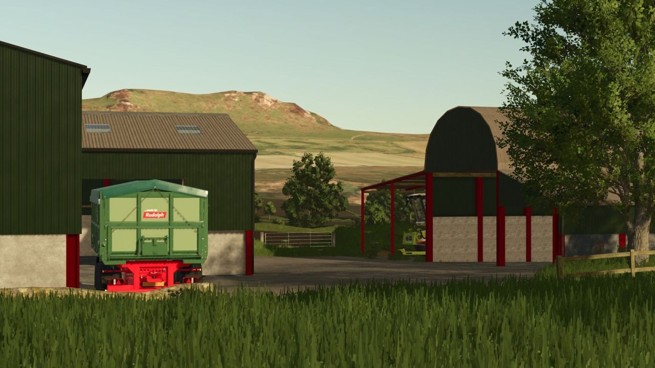 Карта Glanrhyd для Farming Simulator 25