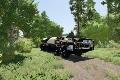 Військовий вантажний автомобіль MAZ-543 / MAZ-7310 Heavy Multirole для Farming Simulator 22