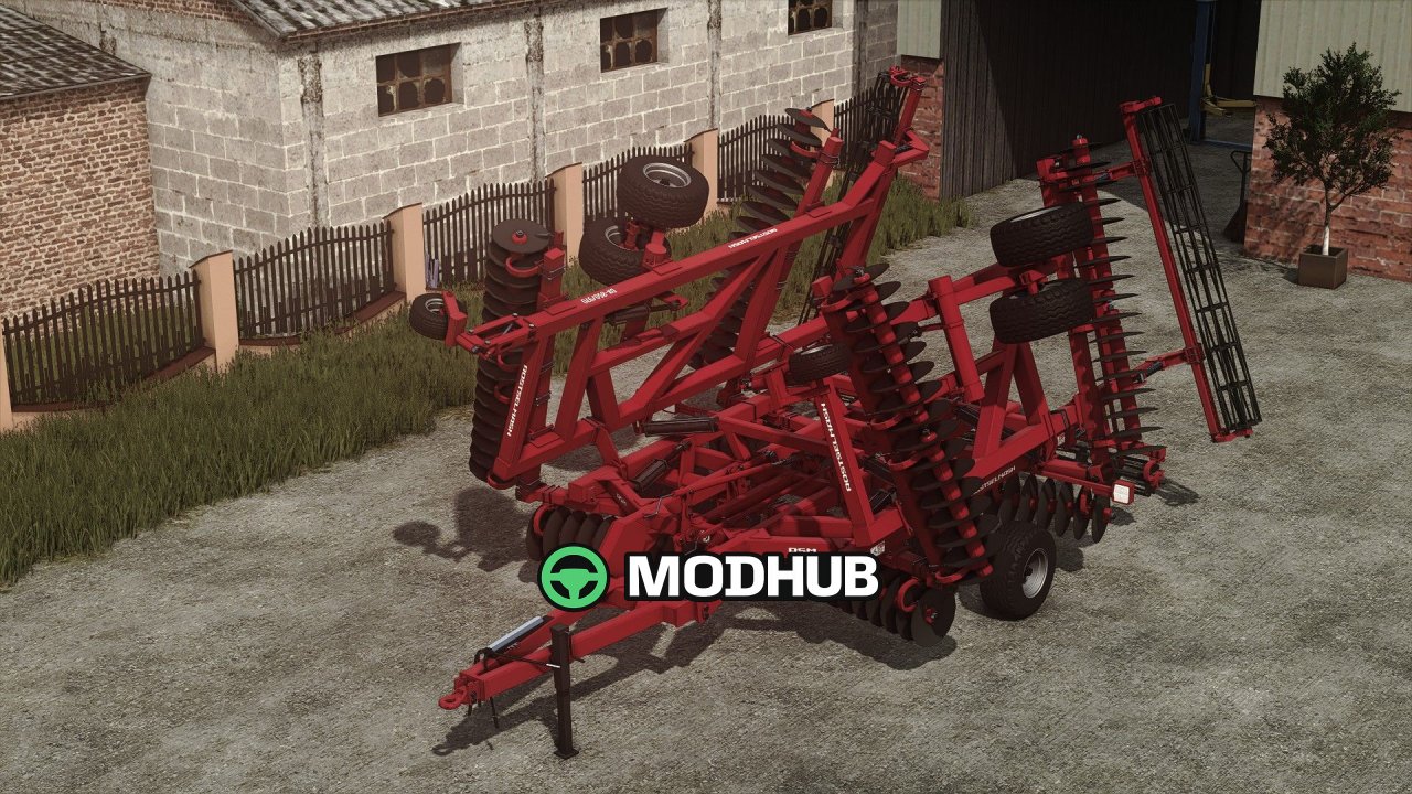 Дискова борона RSM DX850/970 V1.1.0.2 для FS25