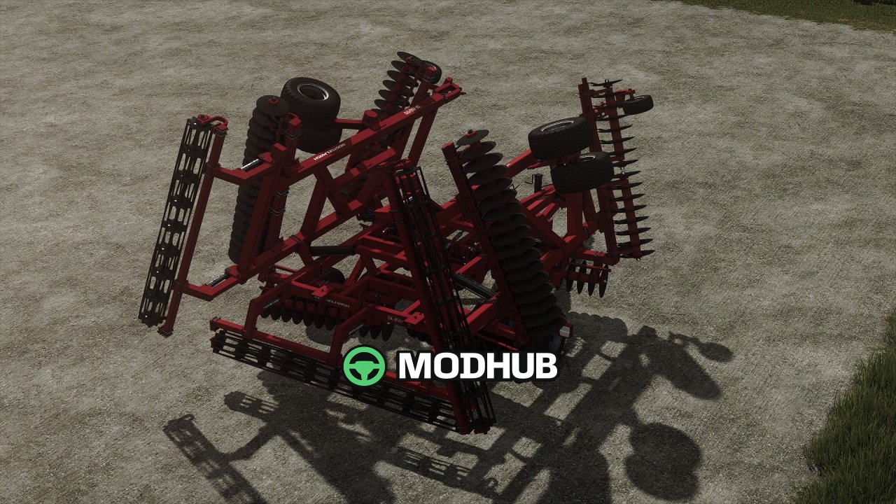 Дискова борона RSM DX850/970 V1.1.0.2 для FS25