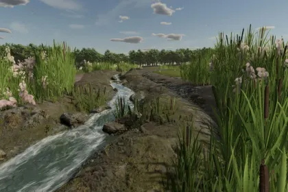 Нова Карта Rolling Meadow для Farming Simulator 25 — 71 Ділянка, Ліси та Нові Культури