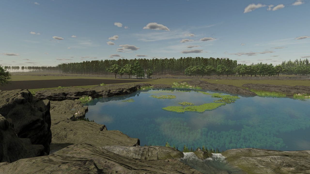 Neue Karte Rolling Meadow für Farming Simulator 25 – 71 Parzelle, Wälder und neue Kulturen