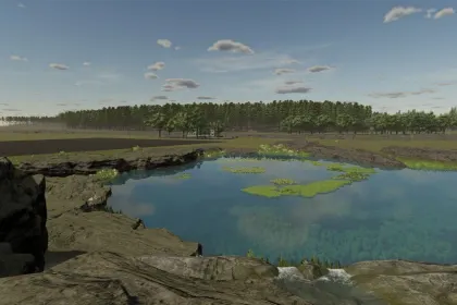 Нова Карта Rolling Meadow для Farming Simulator 25 — 71 Ділянка, Ліси та Нові Культури