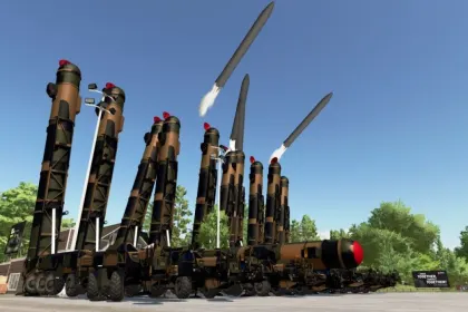 Rosyjski międzykontynentalny system balistyczny RT-2PM2 "Topol-M" do Farming Simulator 22