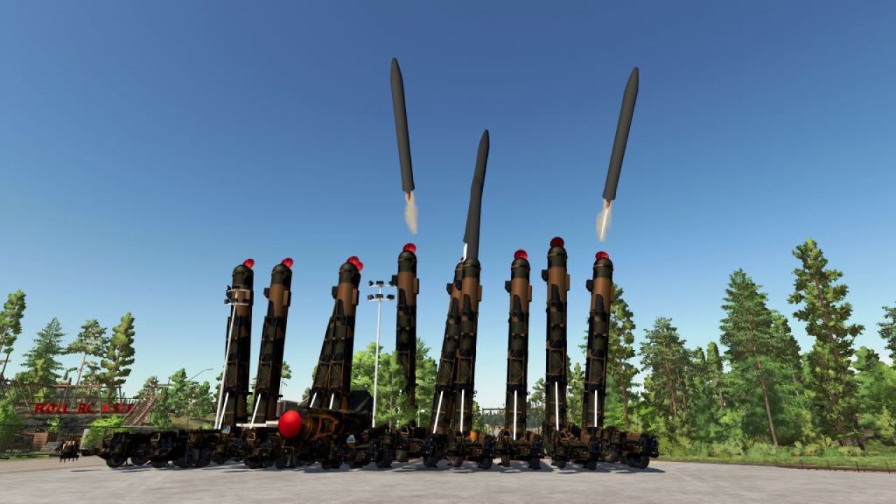 Russian Intercontinental Ballistic Missile System RT-2PM2 "Topol-M" for Farming Simulator 22