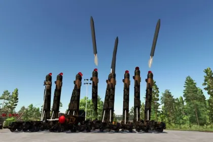 Russian Intercontinental Ballistic Missile System RT-2PM2 "Topol-M" for Farming Simulator 22 — 2