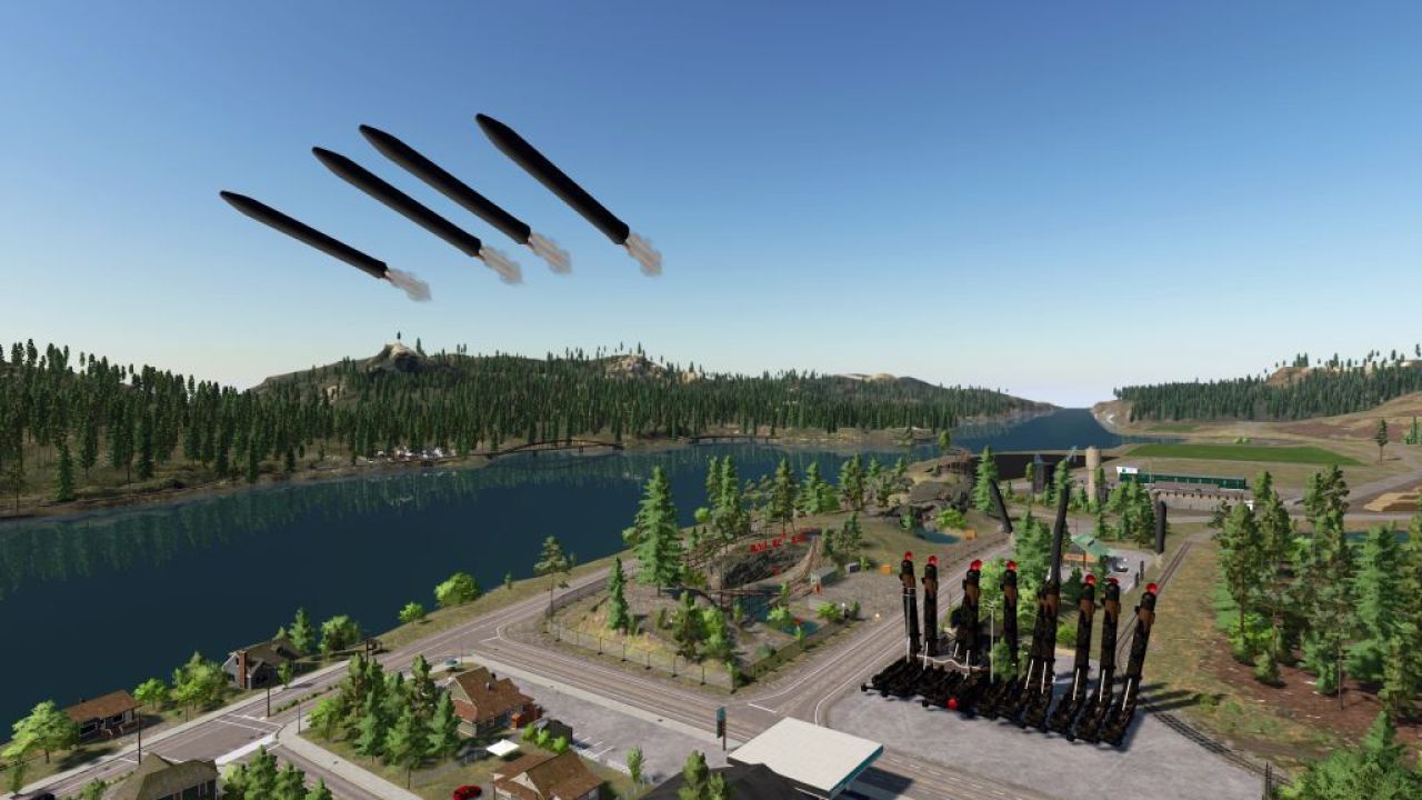 Russian Intercontinental Ballistic Missile System RT-2PM2 "Topol-M" for Farming Simulator 22