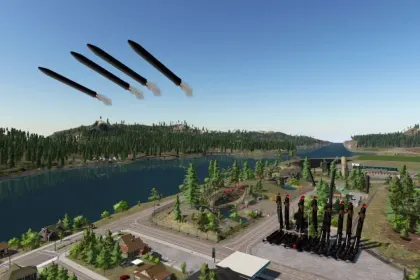 Russian Intercontinental Ballistic Missile System RT-2PM2 "Topol-M" for Farming Simulator 22 — 3