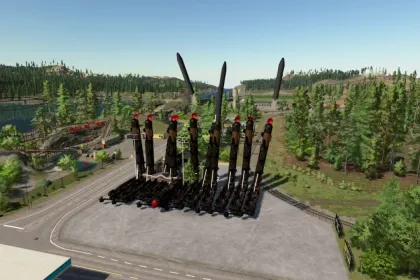 Russian Intercontinental Ballistic Missile System RT-2PM2 "Topol-M" for Farming Simulator 22 — 4