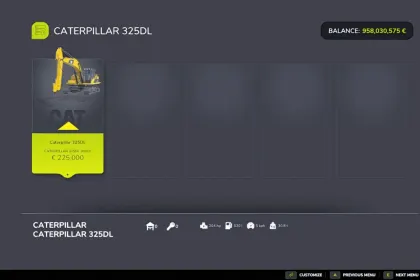 Екскаватор Caterpillar 325D для Farming Simulator 25 — 3