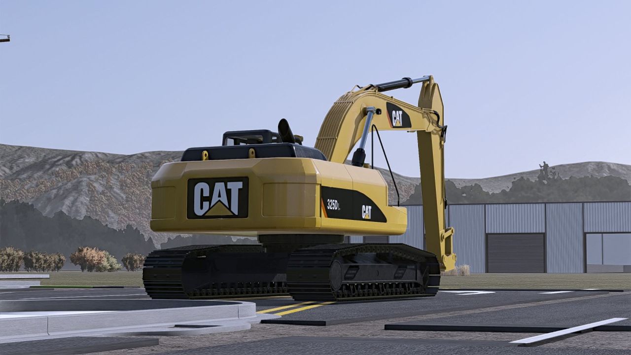 Екскаватор Caterpillar 325D для Farming Simulator 25