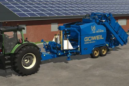 Ювілейний Прес-підбирач Göweil Vario Master GoldEdition 2025 — Ефективне Пресування та Обмотування