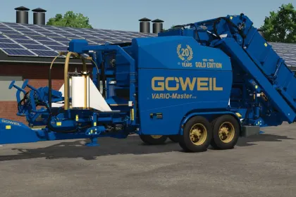 Jubiläums Pressewickler Göweil Vario Master GoldEdition 2025 — Effizientes Pressen und Wickeln — 2