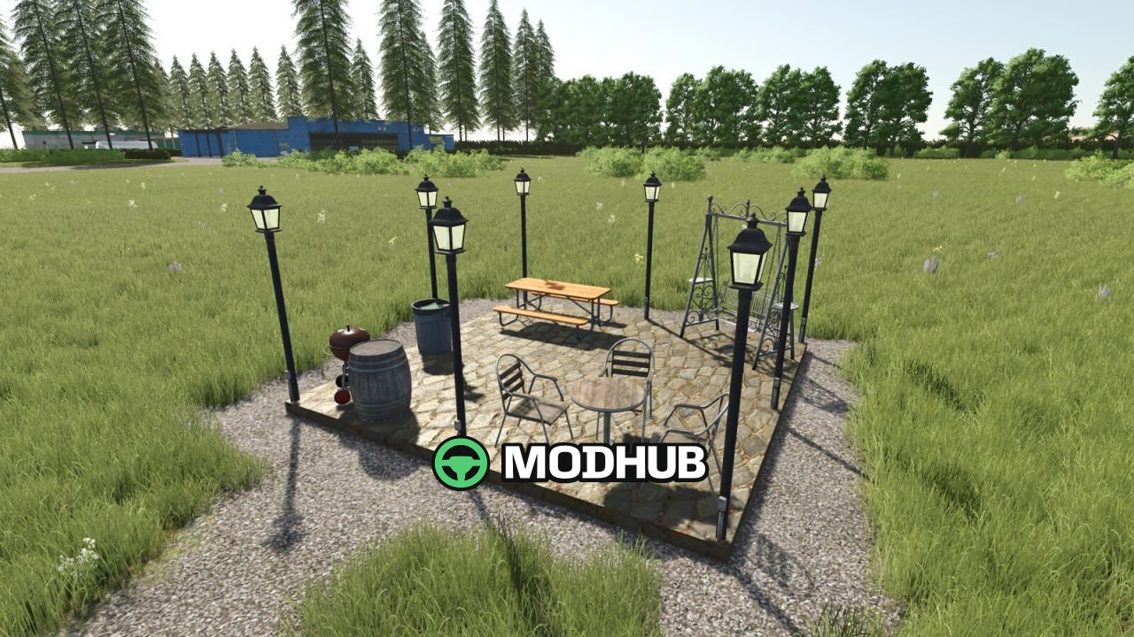 Зона для пікніка V1.0 для FS25
