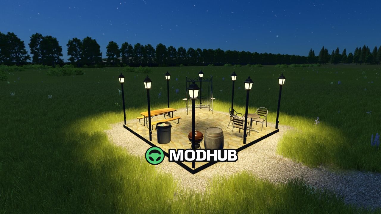 Зона для пікніка V1.0 для FS25