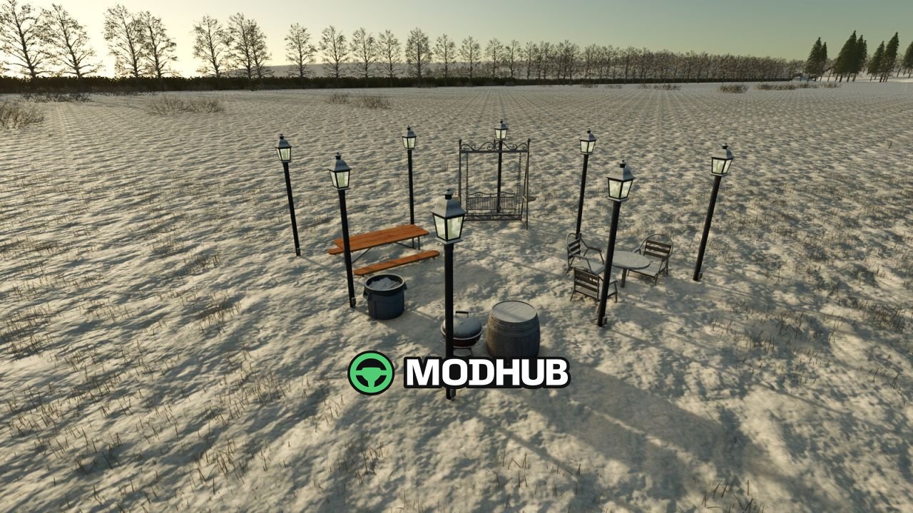 Зона для пікніка V1.0 для FS25