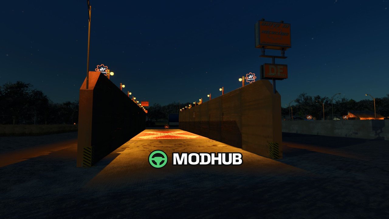 Сміттєпереробний центр DF Industries M39 для FS25