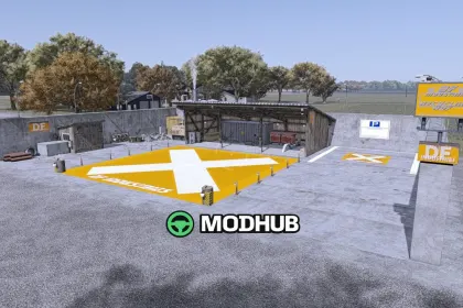Будівля DF Industries Recycling Hof M38 V1.0 для FS25