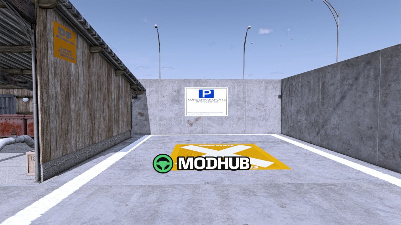 Будівля DF Industries Recycling Hof M38 V1.0 для FS25