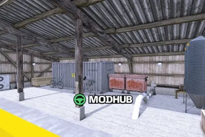 Будівля DF Industries Recycling Hof M38 V1.0 для FS25 — 3