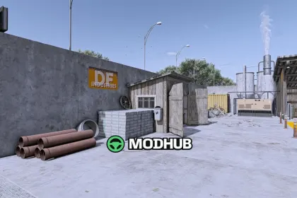 Будівля DF Industries Recycling Hof M38 V1.0 для FS25 — 4