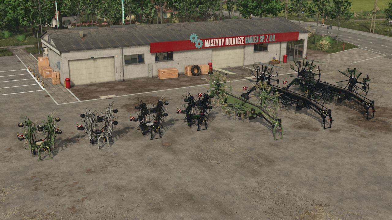 Effektives Paket Krone Swadro/Vendro für FS25 - Schnelles Wenden und Zusammenfassen von Silage