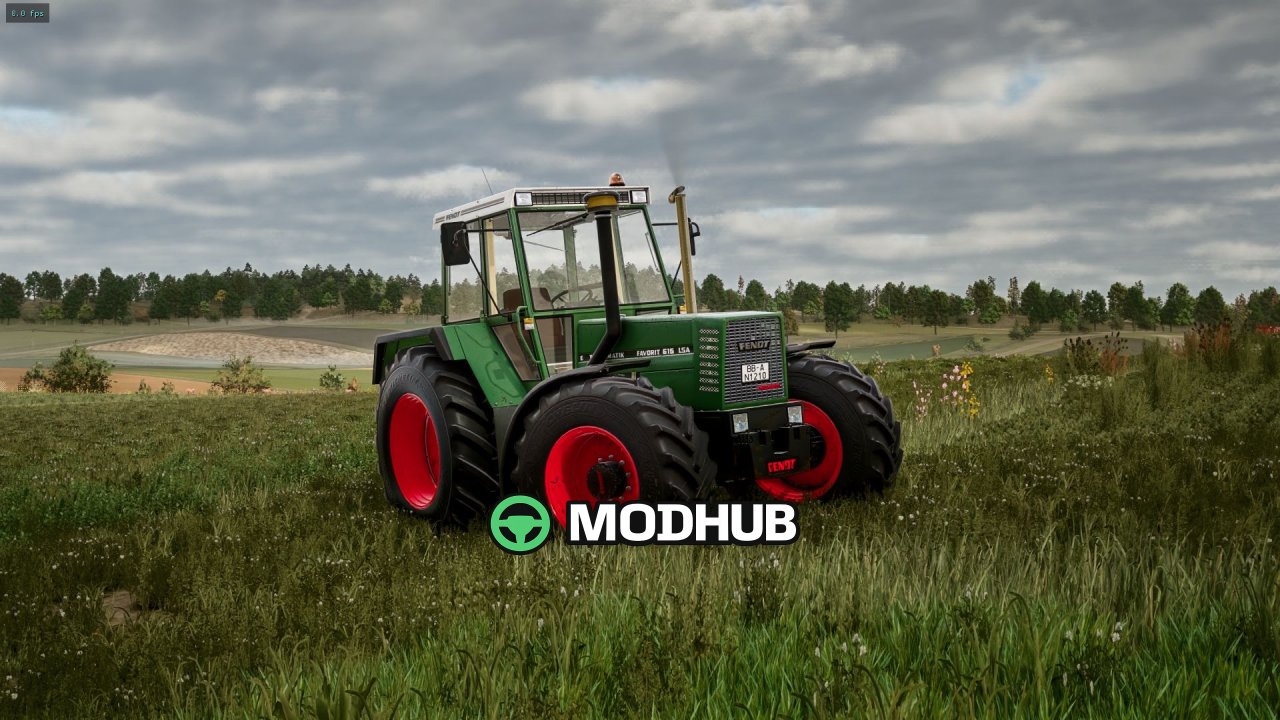 Трактор Fendt 611/615/LS/LSA V1.0 для FS25