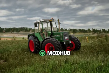 Трактор Fendt 611/615/LS/LSA V1.0 для FS25 — 2