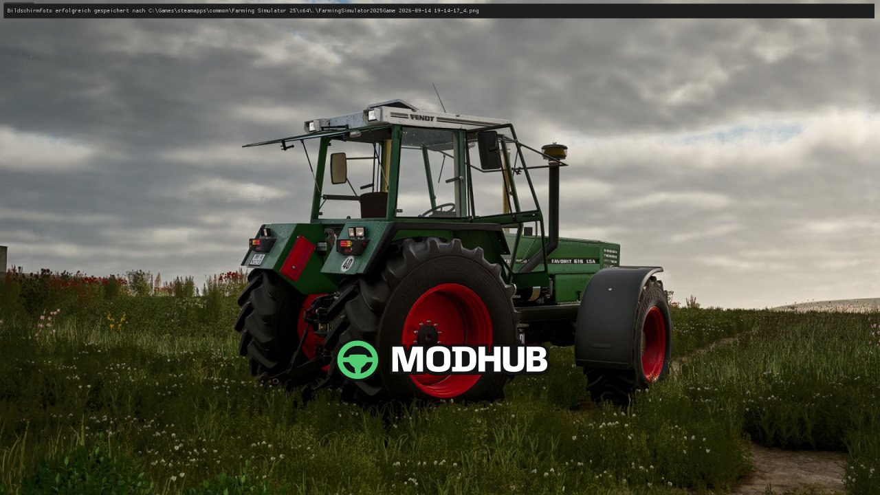 Трактор Fendt 611/615/LS/LSA V1.0 для FS25