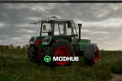 Трактор Fendt 611/615/LS/LSA V1.0 для FS25 — 4
