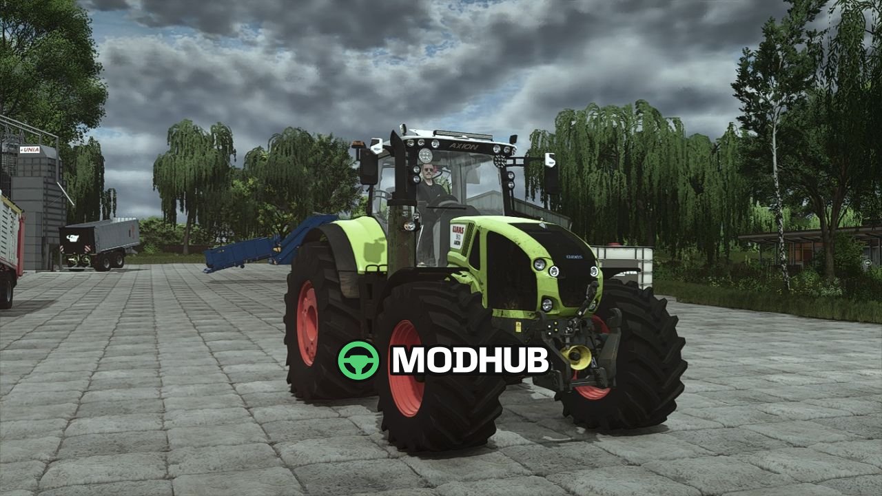 Трактор Claas Axion 900 V1.0.1 для FS25