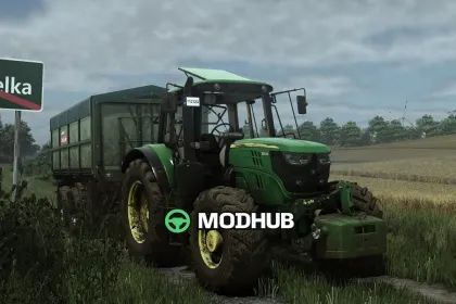Трактор John Deere 6110M Series V1.0.0.6 для FS25