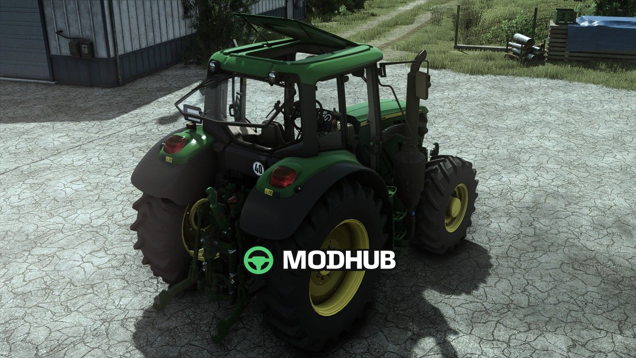 Трактор John Deere 6110M Series V1.0.0.6 для FS25