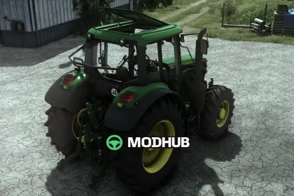 Трактор John Deere 6110M Series V1.0.0.6 для FS25 — 3