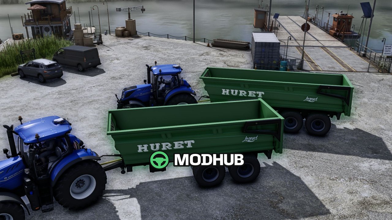 Причіп Huret Legend Pack V1.1 для FS25