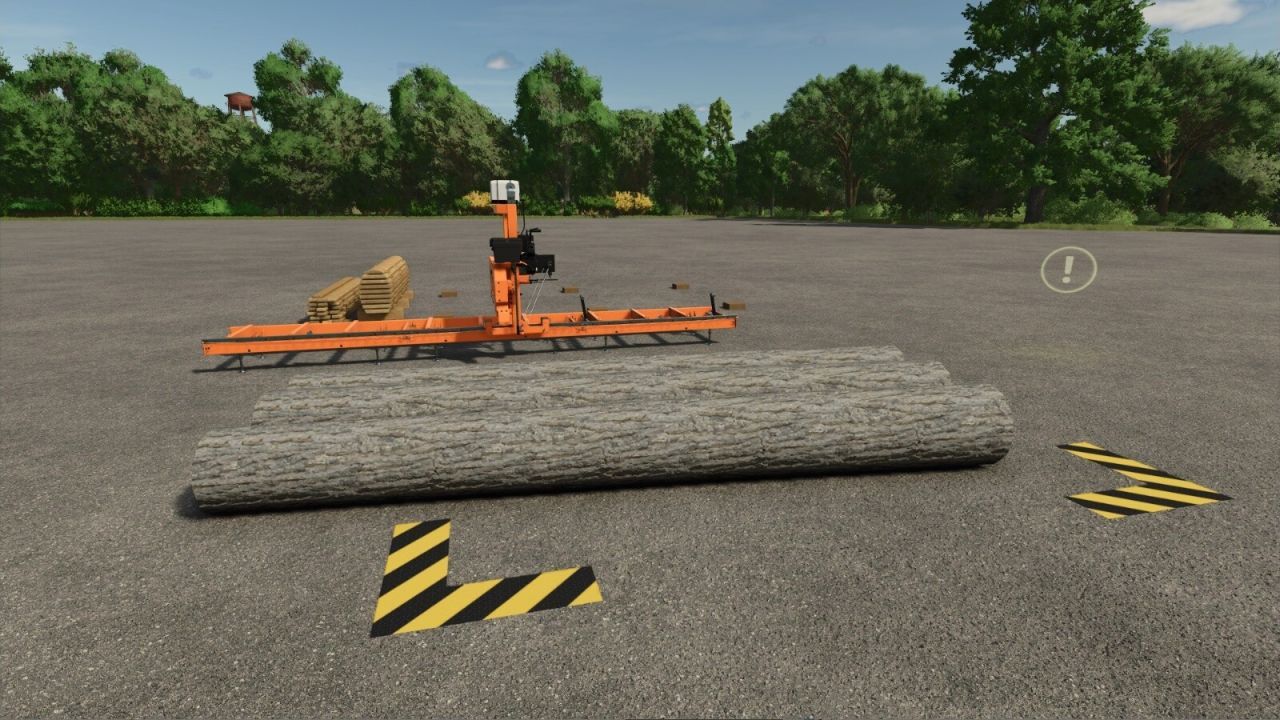 Економна Будівля Constructible Hut — Хатина з Колод або Дощок для Старту у FS25