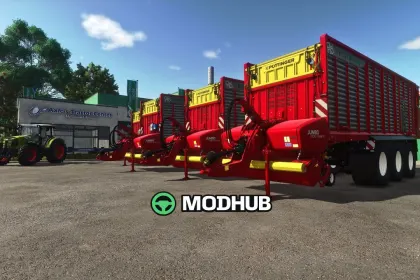 Причіп Pöttinger Jumbo Pack V1.0.0.1 для FS25 — 3