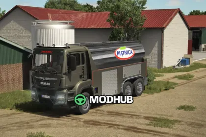 Вантажівки Polish dairy companies trucks V1.0 для FS25