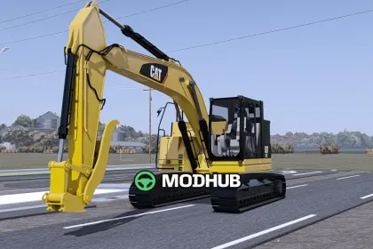 Екскаватор Caterpillar 325F Bagger V1.0 для FS25